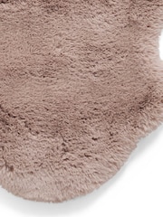 Think Rugs Rose Super Teddy Single Sheepskin Plain Shaggy Rug - Image 4 of 6