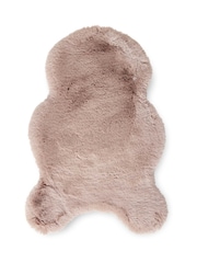 Think Rugs Rose Super Teddy Single Sheepskin Plain Shaggy Rug - Image 6 of 6