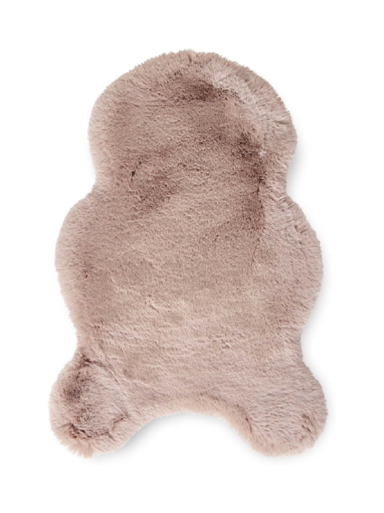 Think Rugs Rose Super Teddy Single Sheepskin Plain Shaggy Rug - Image 6 of 6 Think Rugs Rose Super Teddy Single Sheepskin Plain Shaggy Rug - Image 6 of 6