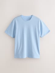 Blue Woven Short Sleeve Pyjamas Set - Image 8 of 11