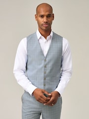 Skopes Arlen Check Suit Waistcoat - 画像 1 / 4