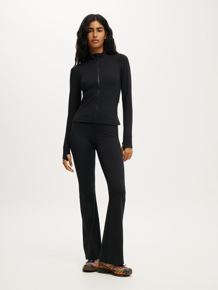 Cotton On Black Ultra Soft Zip Through Jacket - Image 2 of 4