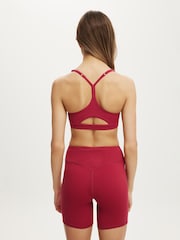 Rojo - Cotton On 365 Keyhole Sports Bra - Imagen 2 de 4
