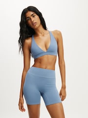 Blau - Cotton On – Ultra Soft – figurbetonte, ultraweiche Radlerhose - Bild 1 von 6