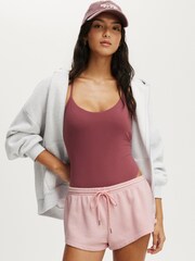 Cotton On Pink Fleece Micro Shorts - Image 1 of 7