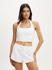 Biały - Cotton On Ultra Soft T-Bar Tank - Obraz 1 z 4