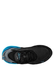 Nike Black Junior Air Max 270 Trainers - Image 2 of 3