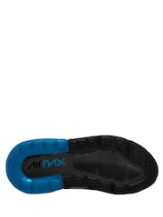 Nike Black Junior Air Max 270 Trainers - Image 3 of 3