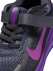 Nike Grey Purple Junior Stellar Ride Trainers - Image 5 of 7