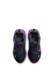 Nike Grey Purple Junior Stellar Ride Trainers - Image 7 of 7