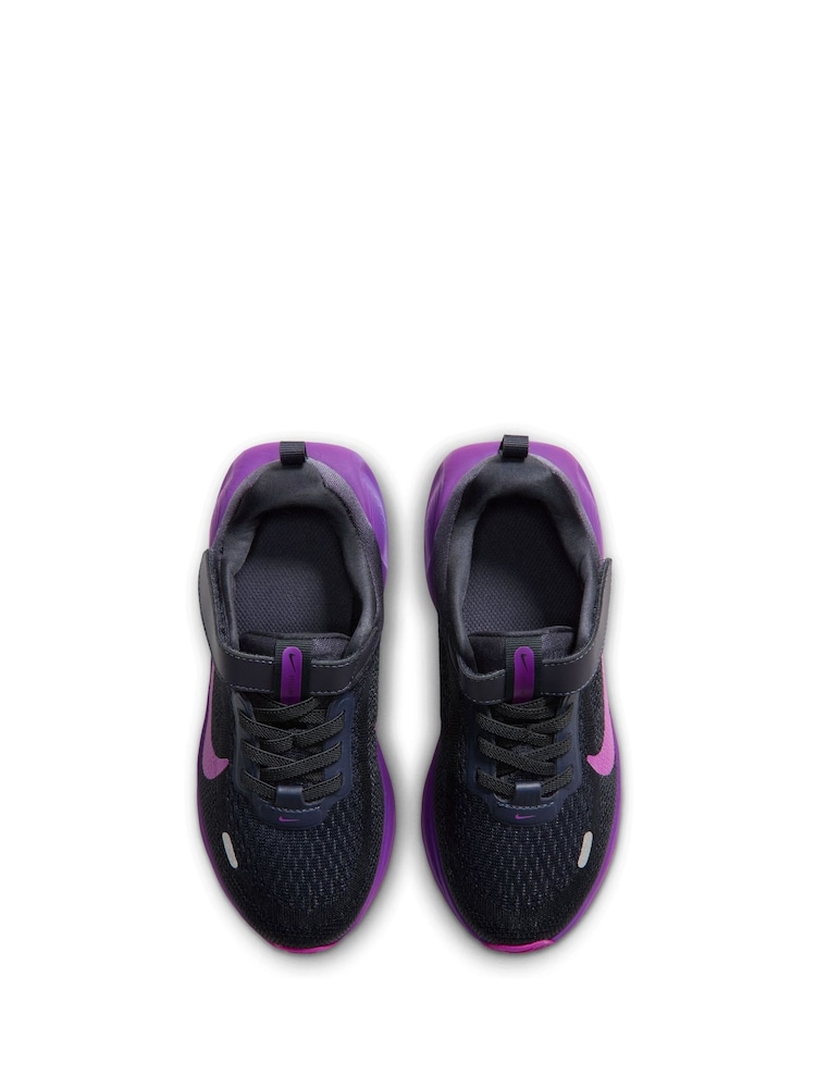 Nike Grey Purple Junior Stellar Ride Trainers - Image 7 of 7 Nike Grey Purple Junior Stellar Ride Trainers - Image 7 of 7
