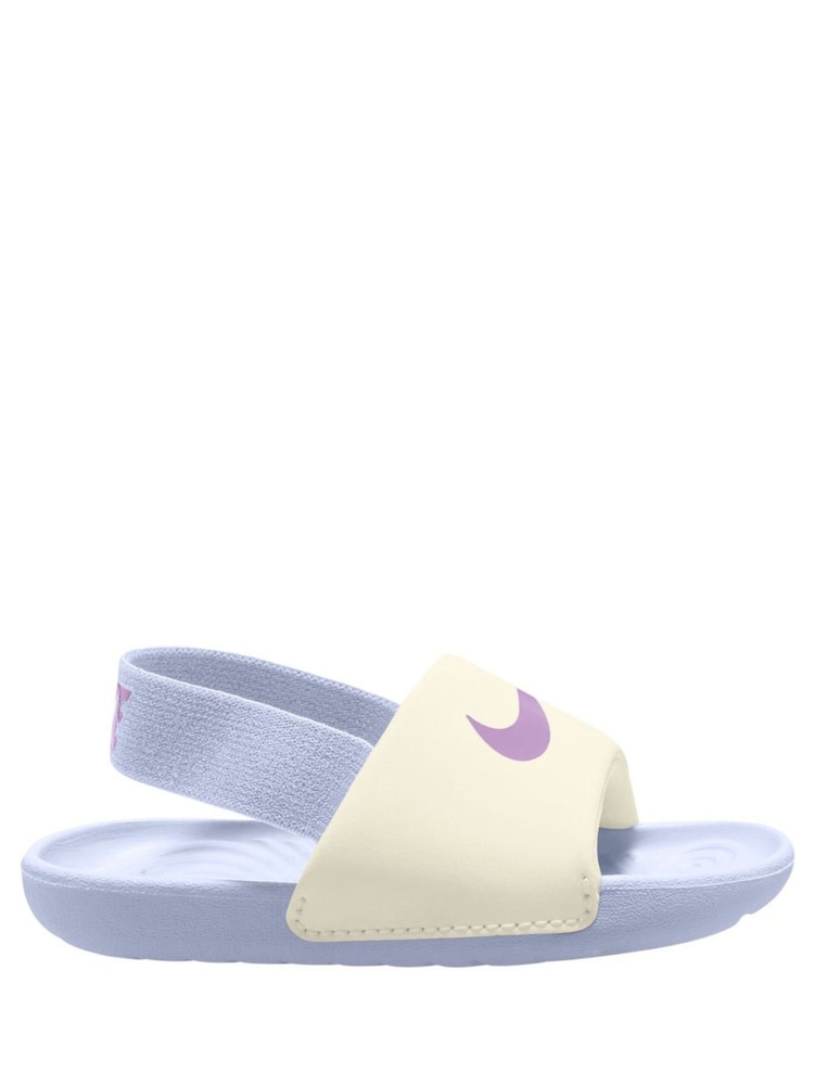 Nike Purple Infant Kawa Sliders - Image 1 of 3 Nike Purple Infant Kawa Sliders - Image 1 of 3