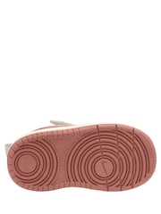 Nike Natural Pink Infant Court Borough Low Recraft Trainers - Image 3 of 3