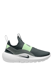 Nike Dark Green Junior Flex Runner 4 Trainers - Image 1 of 3