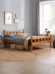 Birlea Pine Miami Bed - Image 1 of 6