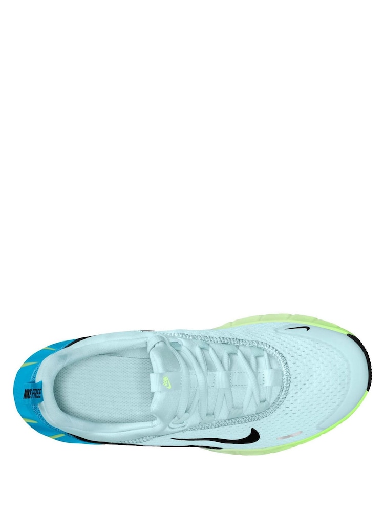 Nike Glacier Blue Youth Free Ride Trainers - Image 2 of 3 Nike Glacier Blue Youth Free Ride Trainers - Image 2 of 3