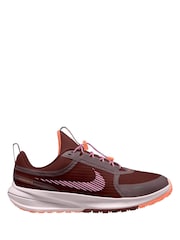 Nike Burgundy Red Youth Star Runner Utility Trainers - Image 1 of 3