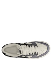 Dark Grey/White - Nike Youth Dunk Low Trainers - Bild 2 av 3