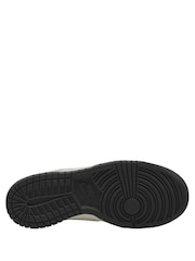 Dark Grey/White - Nike Youth Dunk Low Trainers - Bild 3 av 3