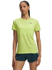 Under Armour Teal Green Tech Twist Crew Neck T-Shirt - Image 1 of 3