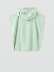 Mango Green Hooded Beach Towel - Image 2 of 5