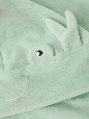 Mango Green Hooded Beach Towel - Image 3 of 5