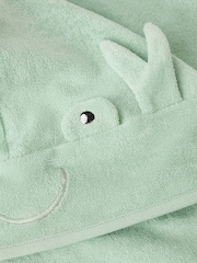 Mango Green Hooded Beach Towel - Image 4 of 5
