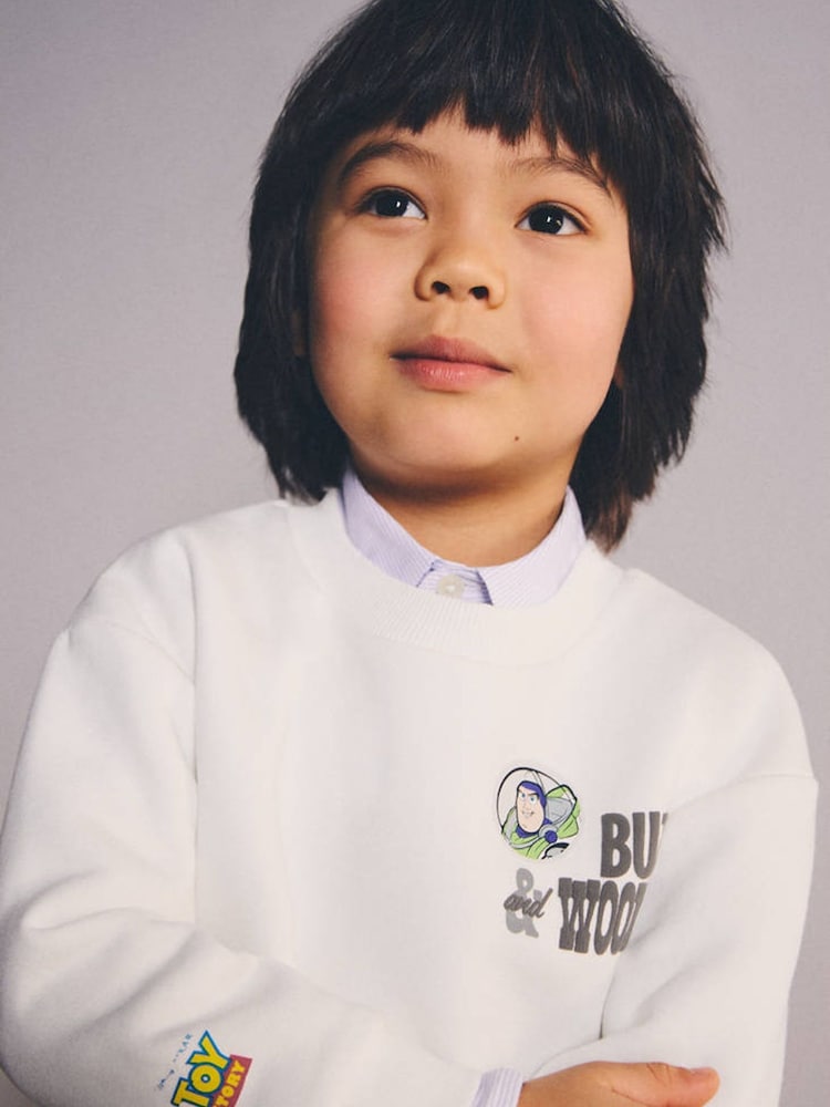 Mango White Toy Story Sweatshirt - Image 1 of 4