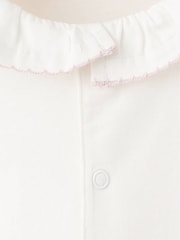 Mango White Stitch Detail Romper - Image 3 of 4