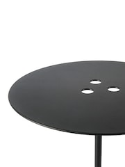 The Conran Shop Black Ten-Pin Side Table - Image 2 of 5