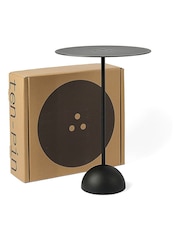 The Conran Shop Black Ten-Pin Side Table - Image 3 of 5