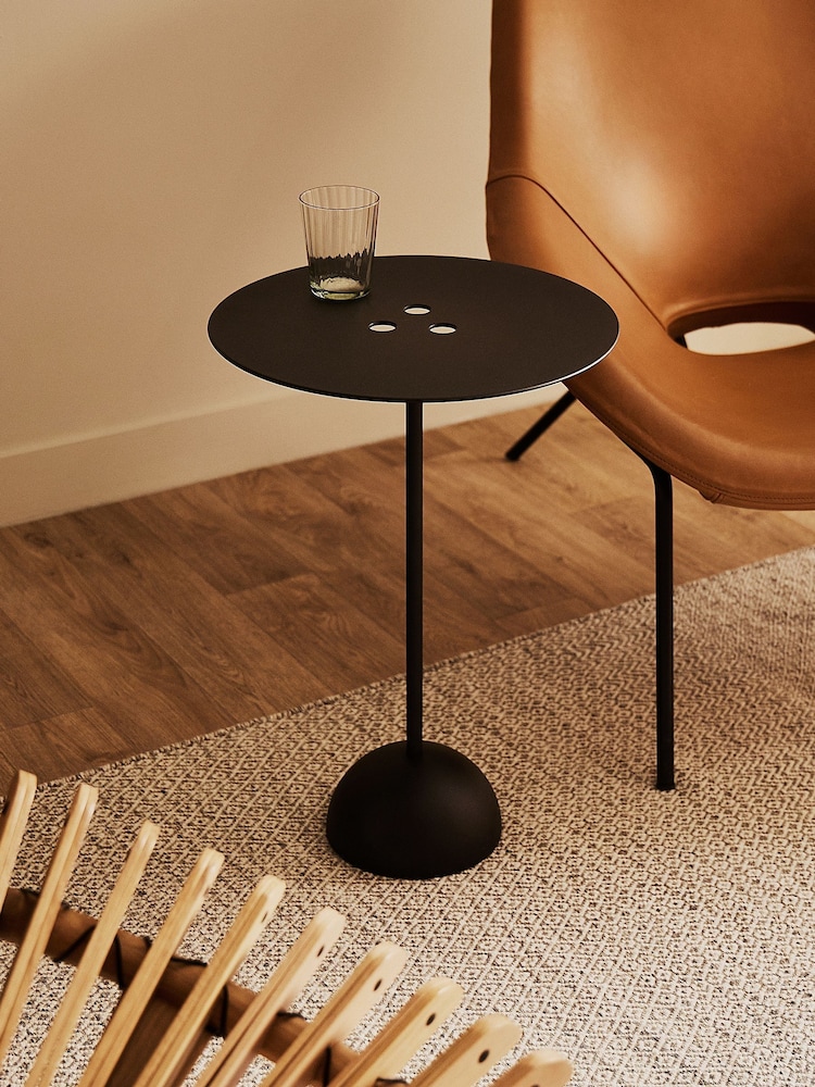 The Conran Shop Black Ten-Pin Side Table - Image 5 of 5 The Conran Shop Black Ten-Pin Side Table - Image 5 of 5