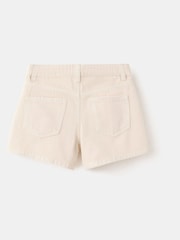 Mango Nude Studded Detail Denim Shorts - Image 2 of 3
