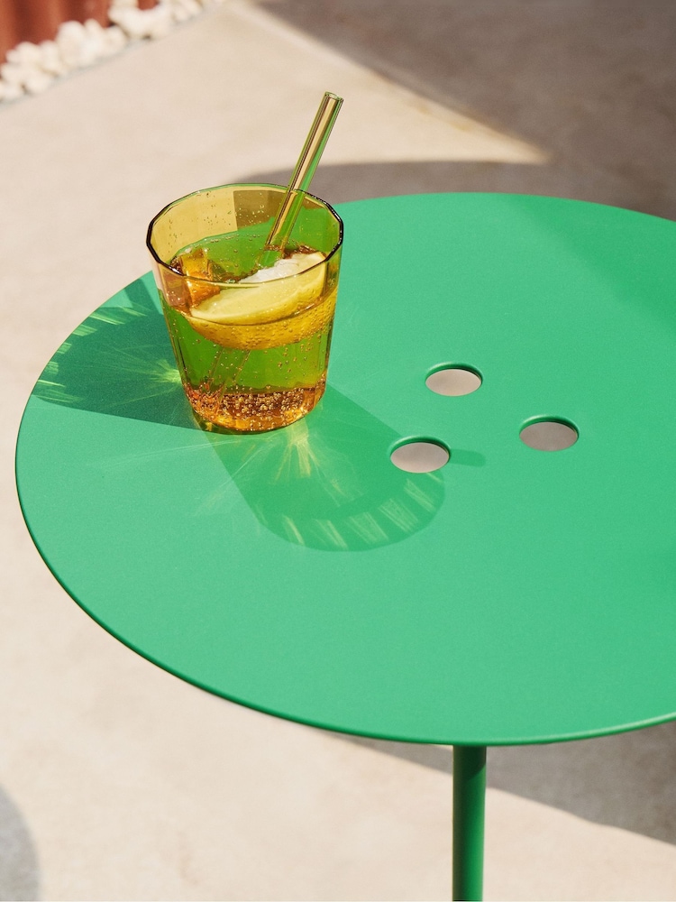 The Conran Shop Green Ten-Pin Side Table - Image 2 of 4 The Conran Shop Green Ten-Pin Side Table - Image 2 of 4