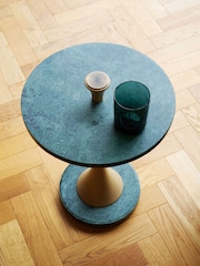 The Conran Shop Oak Verde Marl Tamilla Side Table - Image 1 of 6