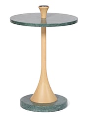 The Conran Shop Oak Verde Marl Tamilla Side Table - Image 4 of 6