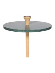 The Conran Shop Oak Verde Marl Tamilla Side Table - Image 5 of 6