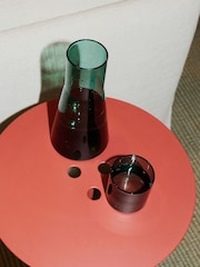 The Conran Shop Petrol Blue Carafe & Glass - Image 1 of 5