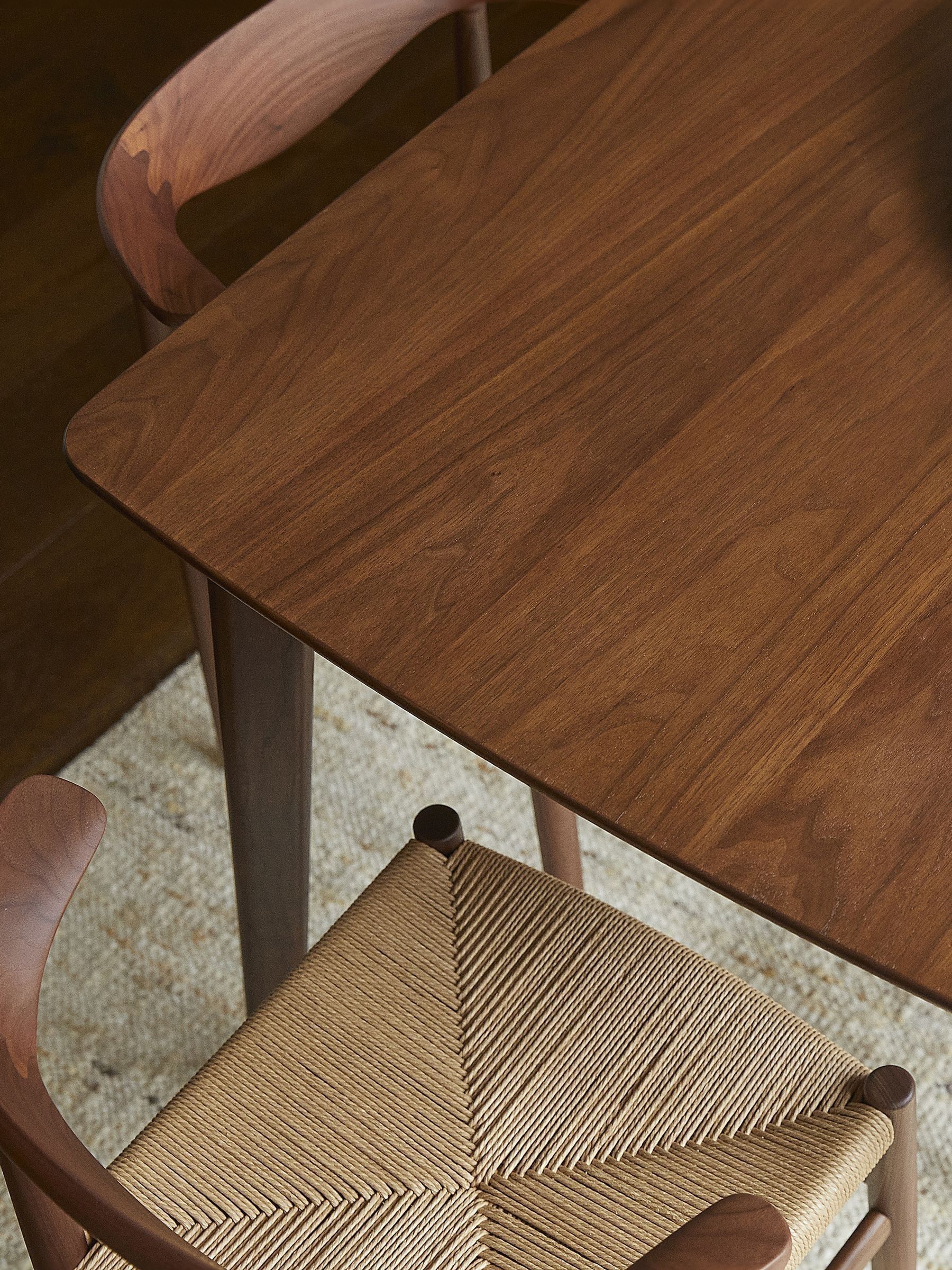 160 Table NINE ウォールナット Buy The Conran Shop Walnut Ninety Extending Dining Table 160