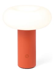 The Conran Shop Tangerine Orange Torus Portable Lamp - Image 2 of 5