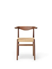 The Conran Shop Walnut Papercord Delta Dining Chair - Image 1 of 3