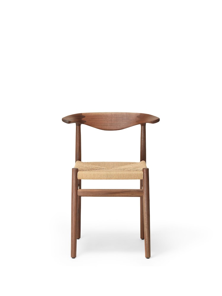 The Conran Shop Walnut Papercord Delta Dining Chair - Image 1 of 3 The Conran Shop Walnut Papercord Delta Dining Chair - Image 1 of 3