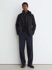 Նավատորմ - Reiss Glick Four-Pocket Hooded Jacket with Removable Gilet - Պատկեր 1 8-ից