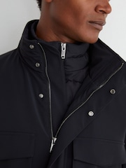 Նավատորմ - Reiss Glick Four-Pocket Hooded Jacket with Removable Gilet - Պատկեր 4 8-ից