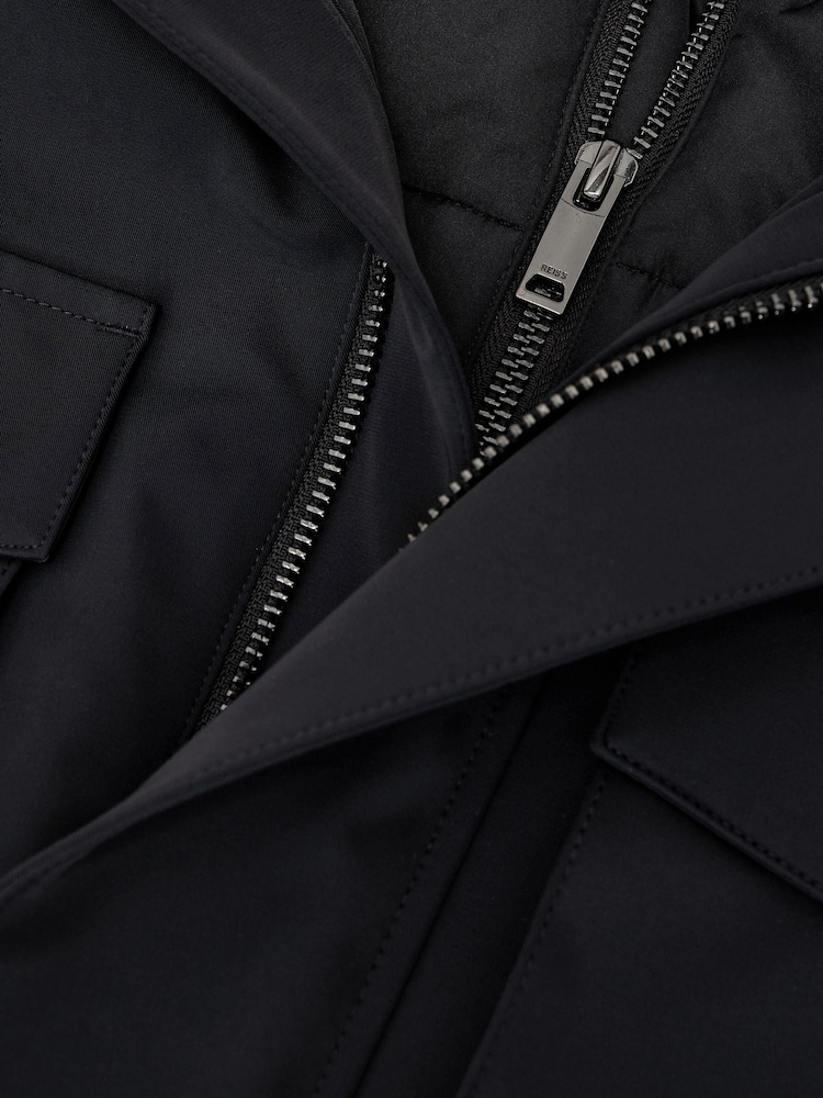 Նավատորմ - Reiss Glick Four-Pocket Hooded Jacket with Removable Gilet - Պատկեր 8 8-ից