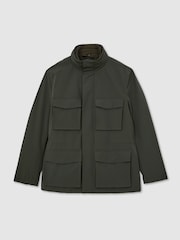 Մուգ կանաչ - Reiss Glick Four-Pocket Hooded Jacket with Removable Gilet - Պատկեր 2 8-ից