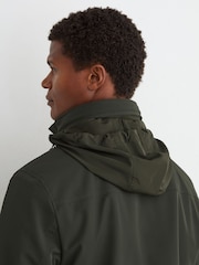 Մուգ կանաչ - Reiss Glick Four-Pocket Hooded Jacket with Removable Gilet - Պատկեր 4 8-ից