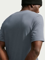 Nike Cool Grey Short Sleeve Club T-Shirt - Image 4 of 5