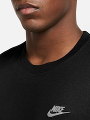 Nike Black Short Sleeve Club T-Shirt - Image 3 of 3