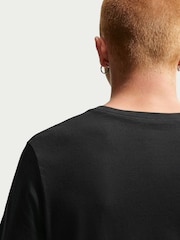 Nike Black/Silver Short Sleeve Club T-Shirt - Image 5 of 5